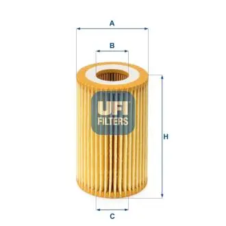Фильтр масла UFI 2502200