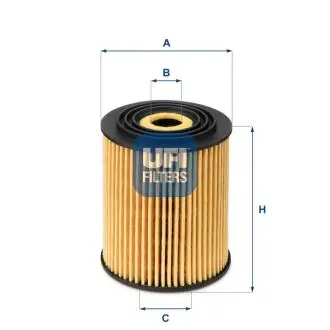 Масляный фильтр UFI 25.034.00