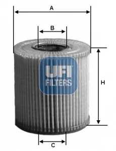 Автозапчасть UFI 2508100