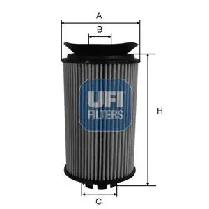 Фільтр масла WKLAD UFI 2509200