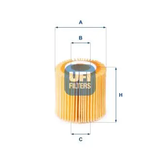 Масляный фильтр UFI 25.150.00