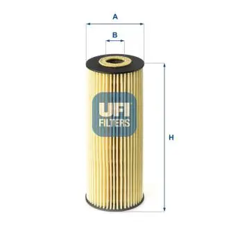 Фильтр смазки UFI 2516200