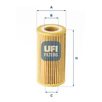 Масляный фильтр UFI 25.180.00