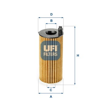 Масляный фильтр UFI 25.188.00