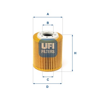 Фільтр масляний UFI 25.216.00