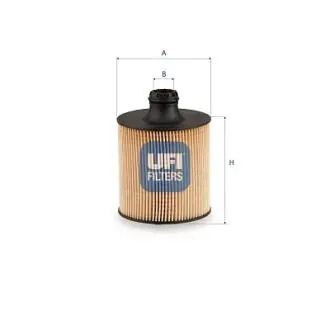 Автозапчасть UFI 2528400