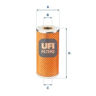 Фильтр масляный UFI 2540100