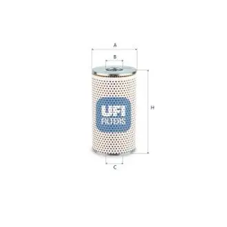 Фільтр масла UFI 2543000
