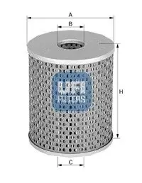 Фильтр воздушный UFI 2550800