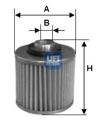 Фильтр масла UFI 2551400