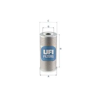 Фільтр гідравлічний UFI 25.672.00
