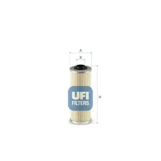 Фільтр масляний UFI 25.702.00