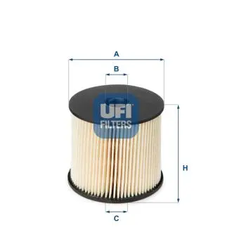 Топливный фильтр UFI 26.003.00