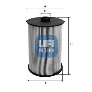 Фильтр топлива UFI 2604300