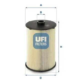 Фильтр топлива UFI 2604300
