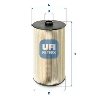 Автозапчасть UFI 2604400