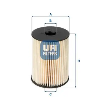 Топливный фильтр UFI 26.054.00