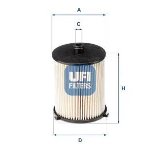 Фильтр топлива UFI 2607300
