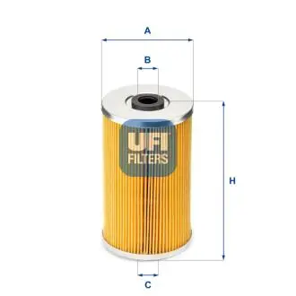 Фильтр топливный UFI 2660900