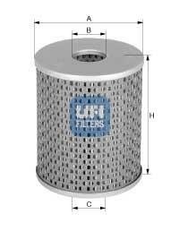 Фильтр масляный mb, 2,0-2,4, 79-90 UFI 2664800