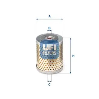Фильтр топлива UFI 2666300