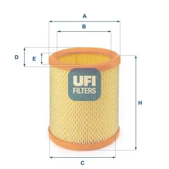 Фільтр повітряний UFI 2719600