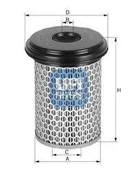 Фільтр повітряний UFI 2722500
