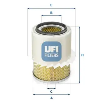 Воздушный фильтр UFI 27.282.00
