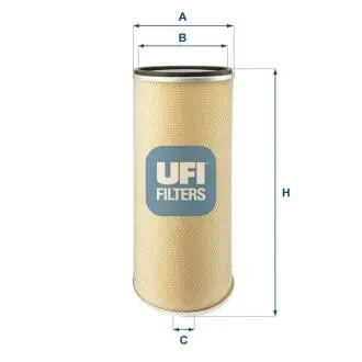 Фільтр повітряний UFI 2731000