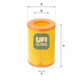 Фильтр воздушный UFI 2738500