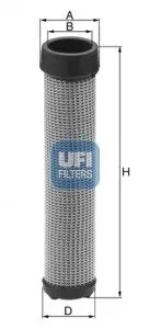 Фільтр додаткового повітря UFI 2740800