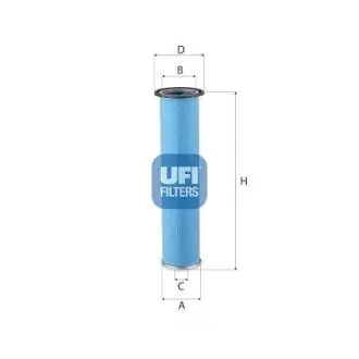 Фото фільтр повітряний UFI 27.438.00 Фільтр повітряний UFI 27.438.00