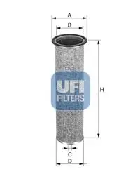 Фільтр повітряний UFI 2745700