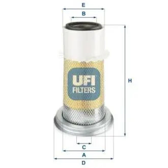 Фільтр повітряний UFI 27.531.00