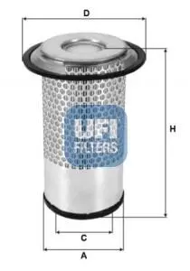 Фільтр повітряний UFI 2755500