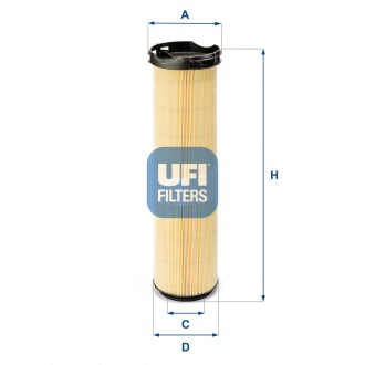 Фільтр повітряний UFI 2758600