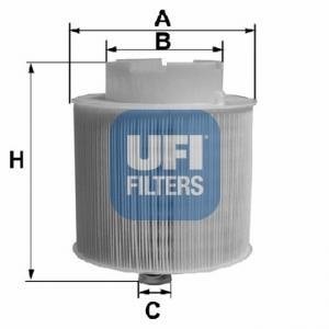 Фильтр воздушный UFI 2759700 (фото 1)