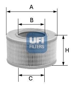 Фильтр воздушный UFI 2771600