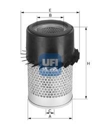Фильтр воздушный UFI 2792400