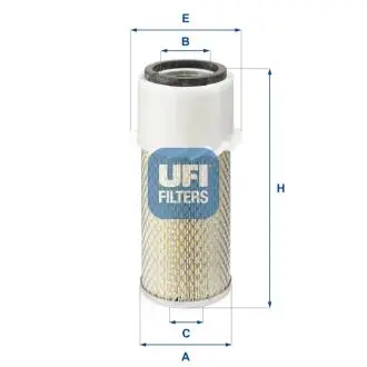 Фільтр повітряний UFI 2792400