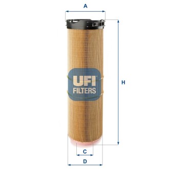 Фильтр воздушный UFI 27.B12.00 (фото 1)