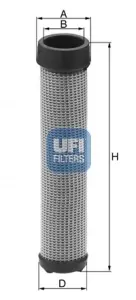 Фільтр повітряний UFI 27.B30.00