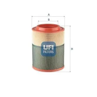 Фільтр повітряний (фільтруючий елемент) UFI 27B8900