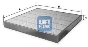 Фільтр повітряний (фільтруючий елемент) UFI 27B9700