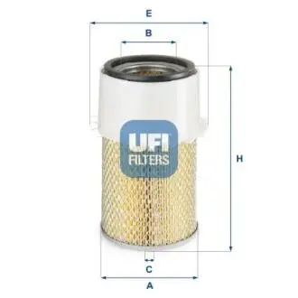 Фільтр повітряний (фільтруючий елемент) UFI 27C9000