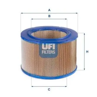 Фільтр повітряний (фільтруючий елемент) UFI 27D7400