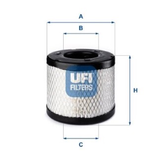 Фільтр повітряний UFI 27.E50.00