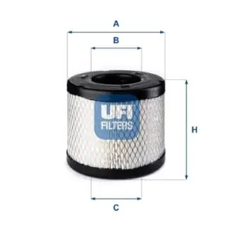 Фільтр повітряний UFI 27.E50.00