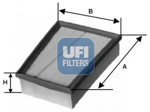 Фільтр повітряний UFI 3015700