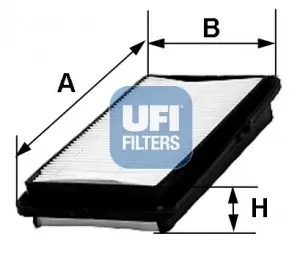 Фільтр повітряний UFI 3024300